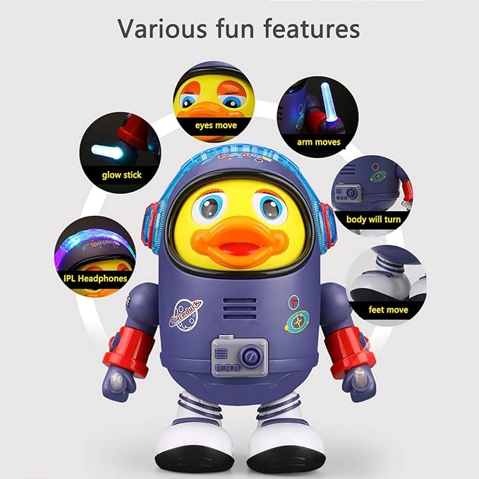 Interactive Dancing Space Duck