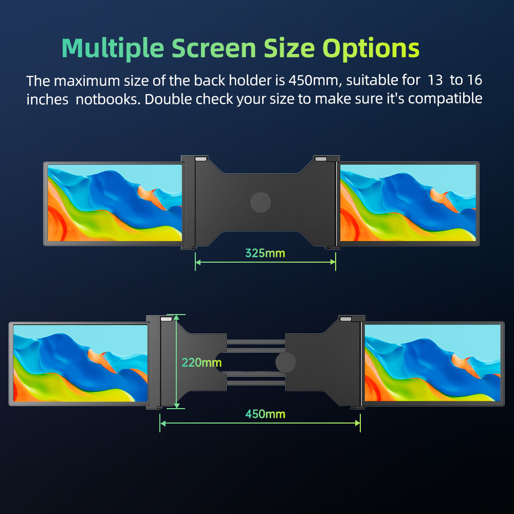 Triple display extender