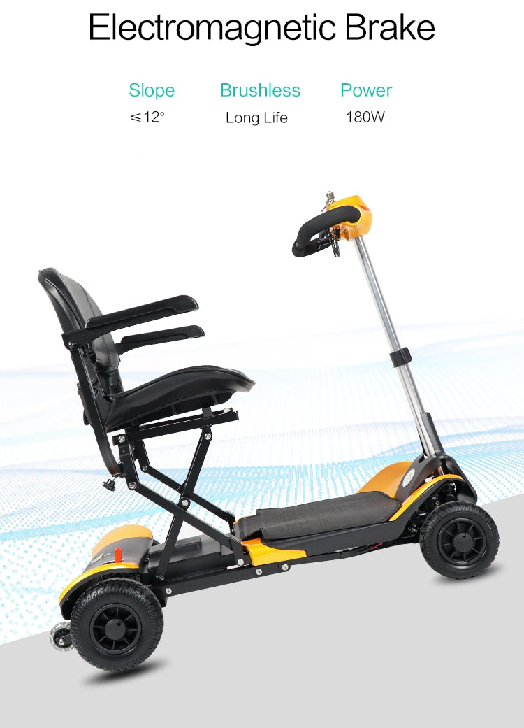 Remote Control Folding Electric Scooter - RED
