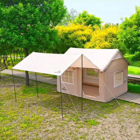 Self-Inflating Tent