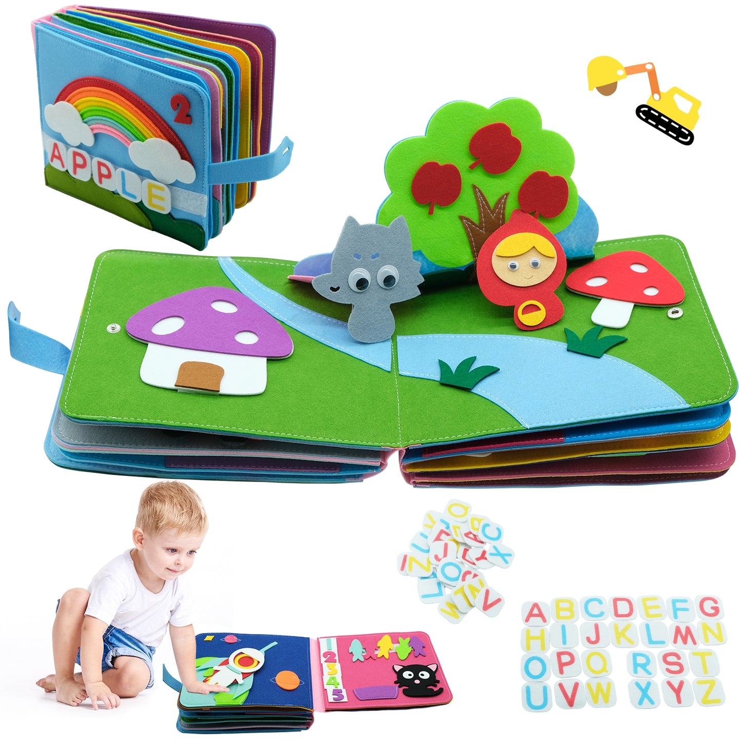 MAGIC BOOK FOR CHILDREN-EARLY STIMULATION