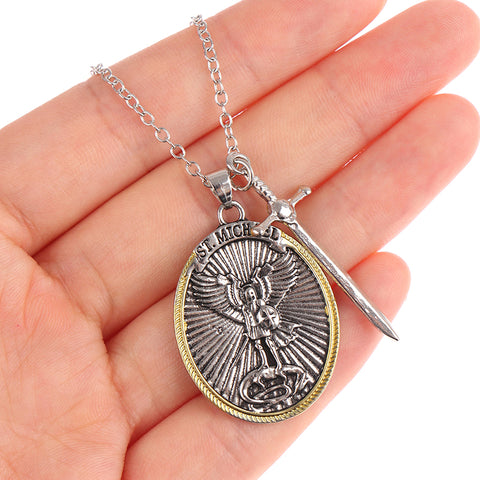 St. Michael Archangel Pendant (Necklace)