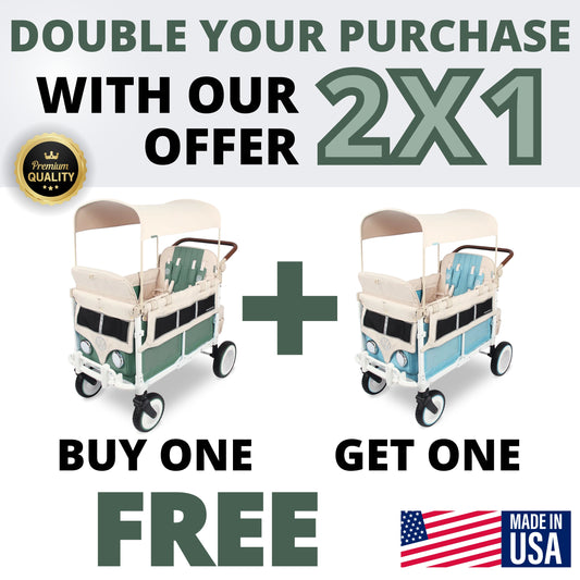 VW4 volkswagen stroller wagon ® (Green) - BOGO - $69.99